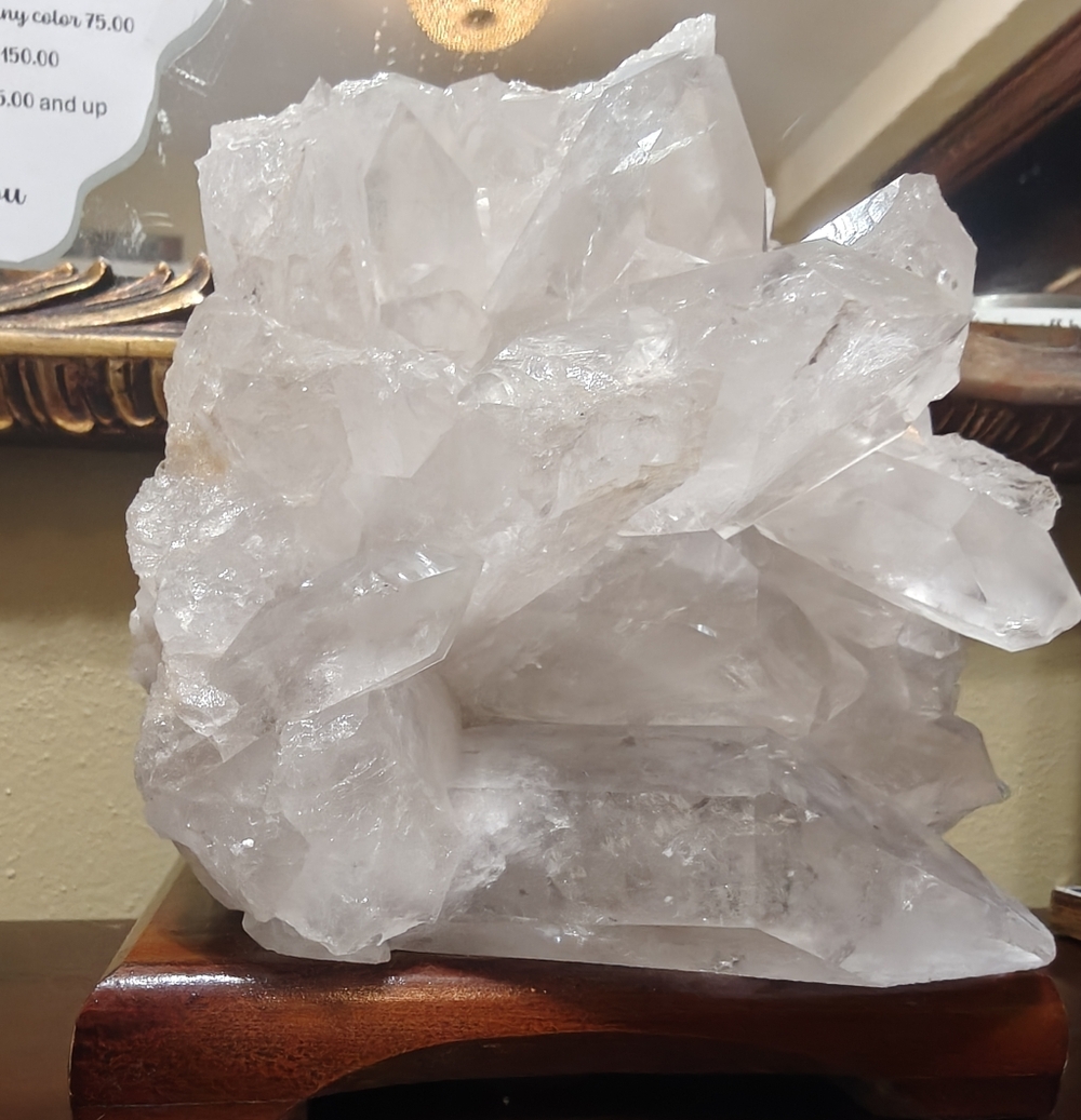 Clear Quartz. 9.7lb.